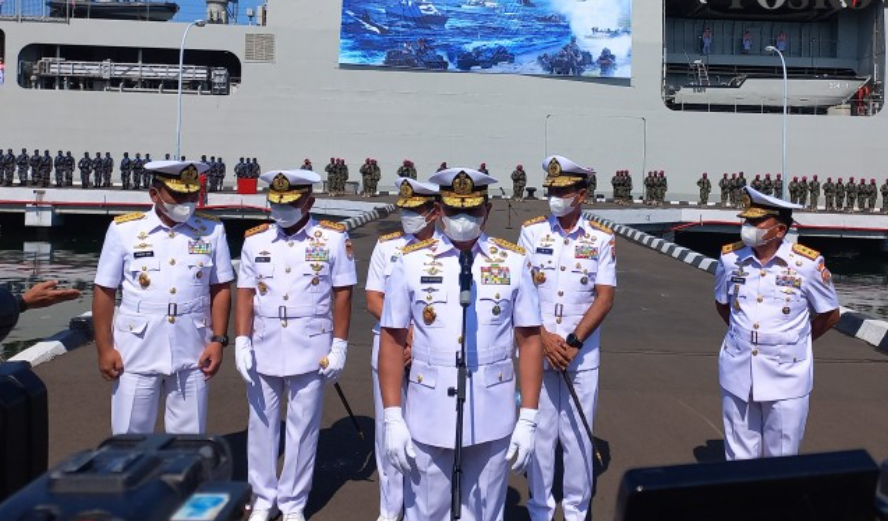 KASAL Laksamana TNI Yudo Margono Resmikan Koarmada RI di Tanjung Priok